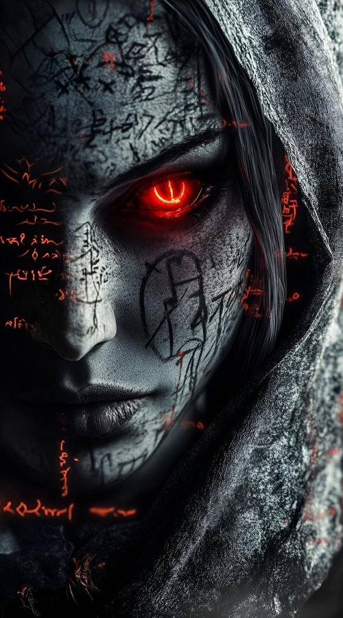 Mystic Hooded Figure - Related Anime Wallpapers wallpaper