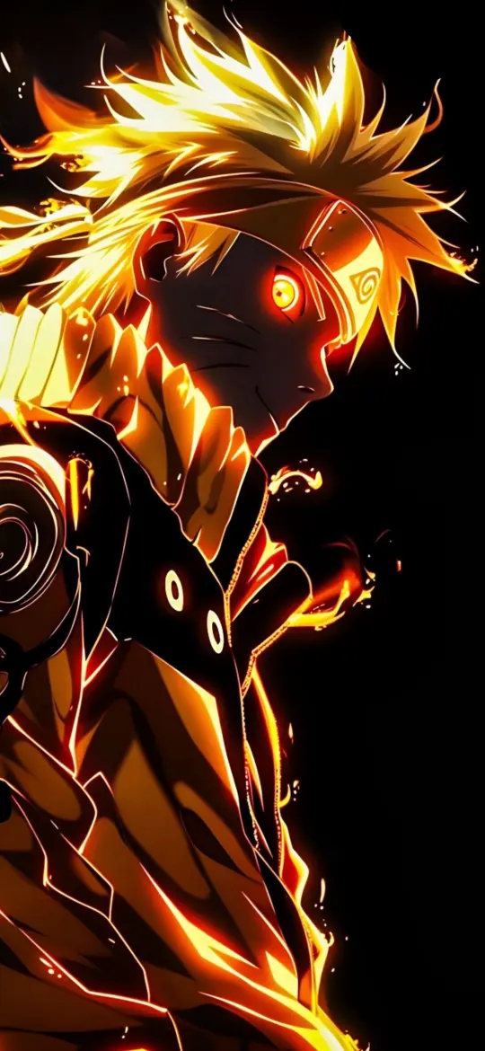 Naruto's Fiery Power