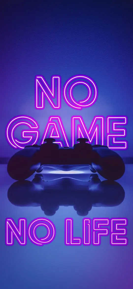 Neon Gaming Controller