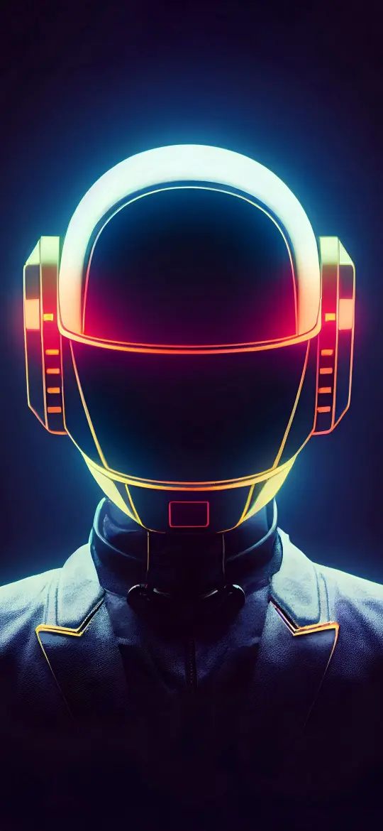 Neon Helmet Portrait - Related Ghetto Wallpapers wallpaper
