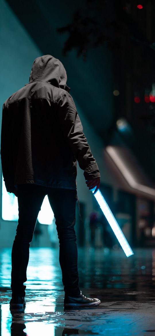Neon Light Wanderer - Related Dope Wallpapers wallpaper