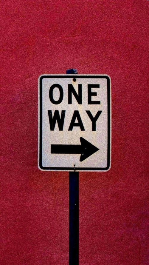 One Way Sign
