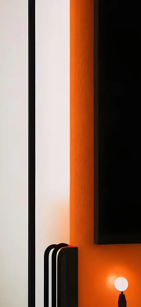 Orange and Black Contrast - Related 4K Wallpapers wallpaper