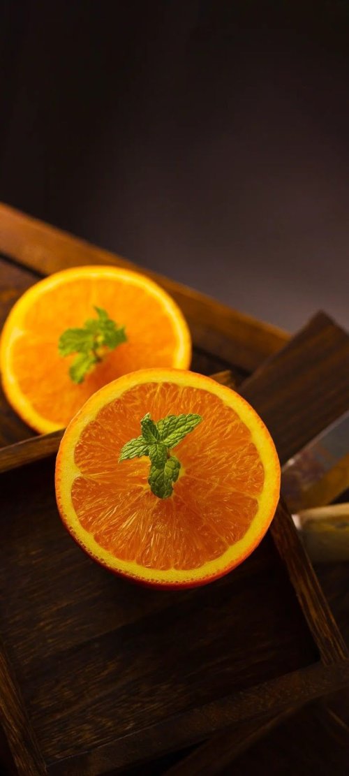 Orange Mint Still Life - Related Ghetto Wallpapers wallpaper