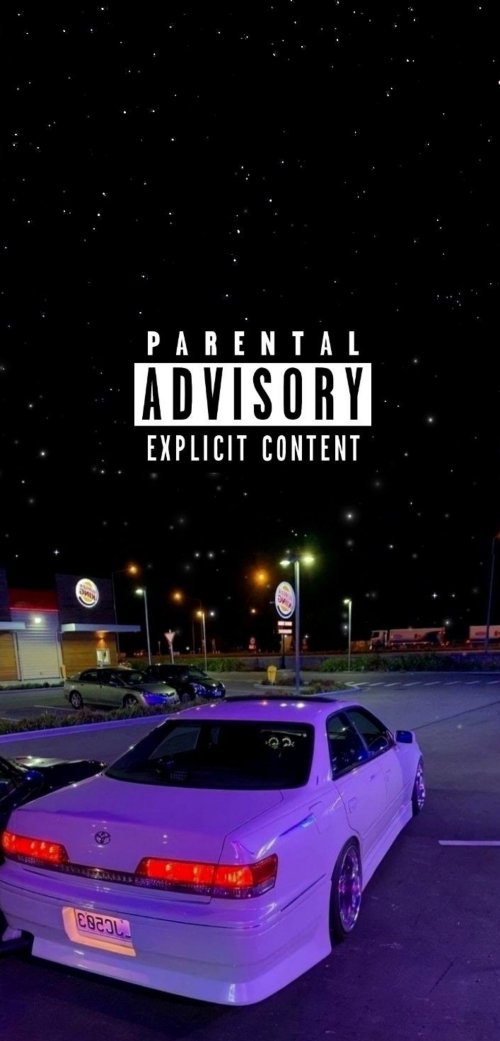 Parental Advisory Car Scene - Related Dope Wallpapers wallpaper