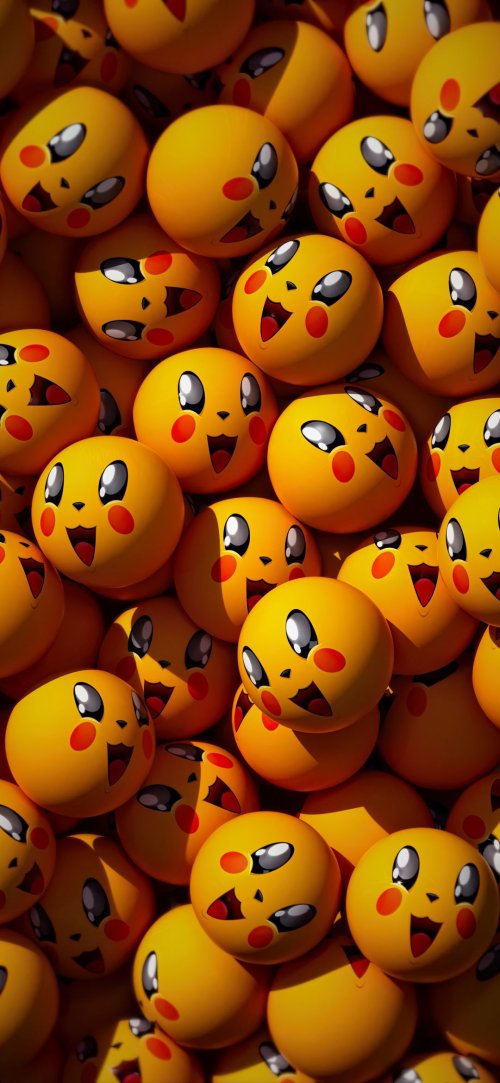Pikachu Ball Pile - Related Ghetto Wallpapers wallpaper