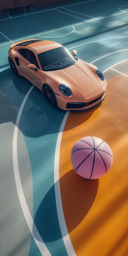 Porsche Basketball Court - Related Ghetto Wallpapers wallpaper