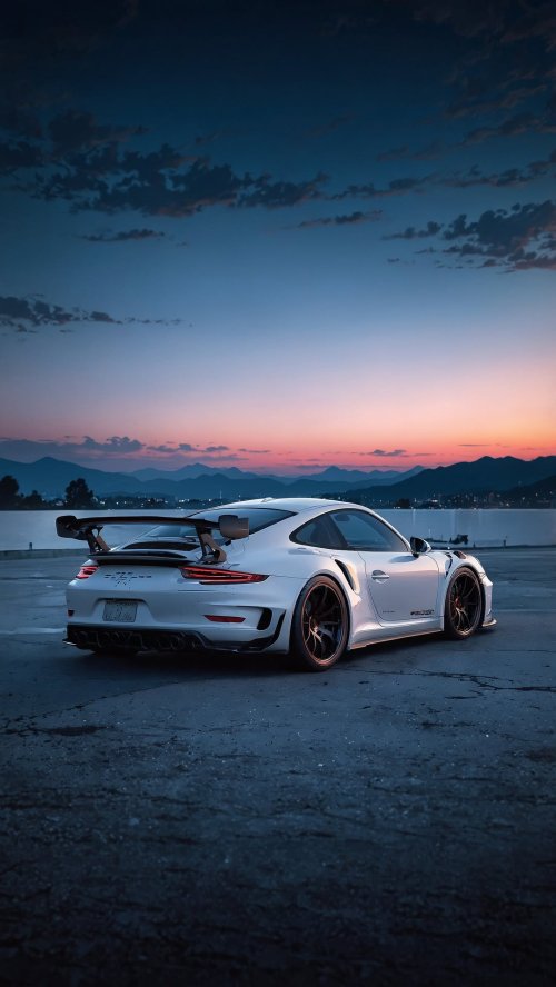 Porsche GT3 Sunset Drive - porsche Wallpaper