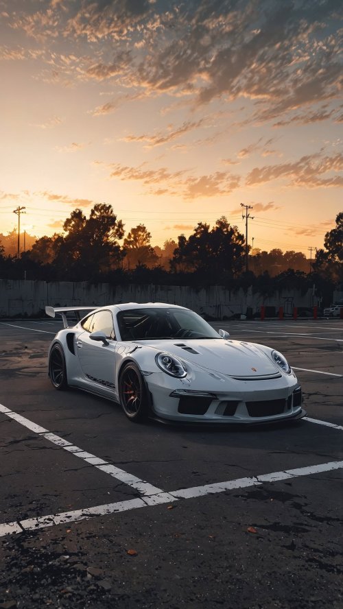 Porsche GT3 Sunset - porsche Wallpaper