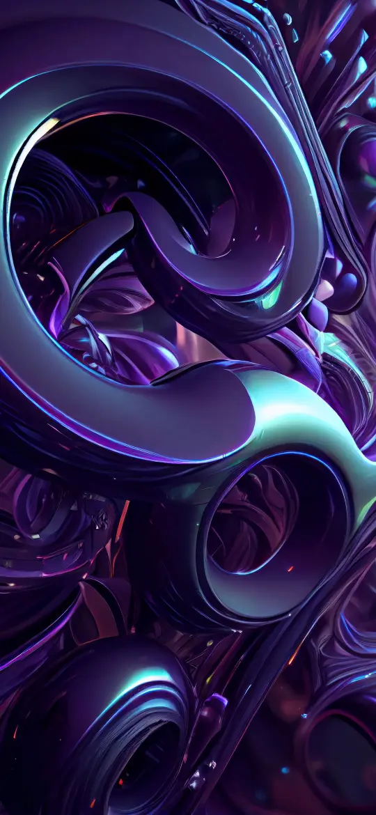 Purple Abstract Flow - Related 4K Wallpapers wallpaper
