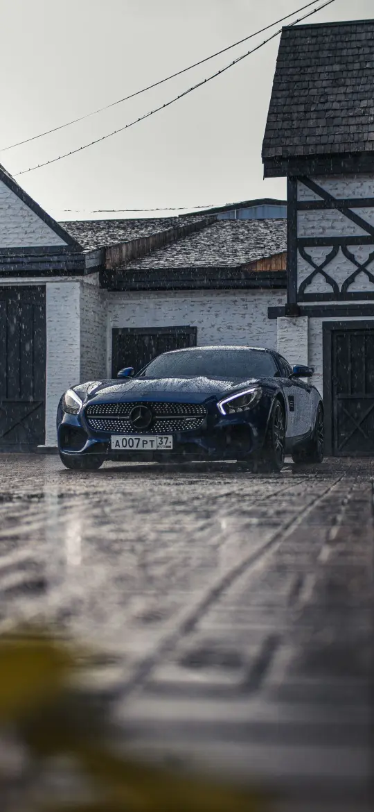 Rainy Day Mercedes