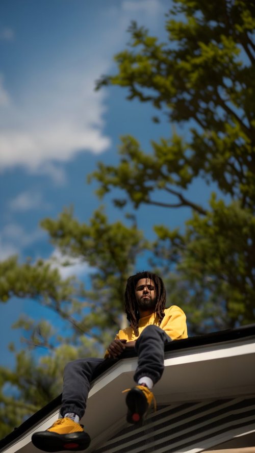 Rapper J. Cole Portrait - Related Ghetto Wallpapers wallpaper