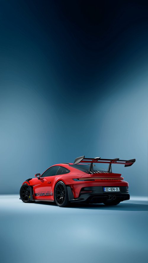 Red Porsche GT3 RS