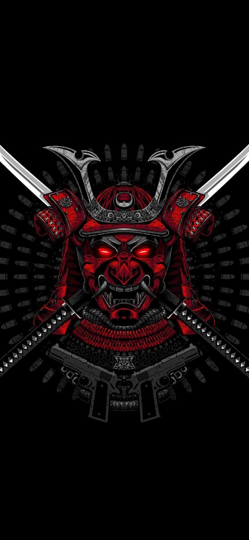 Red Samurai Warrior - Related Ghetto Wallpapers wallpaper