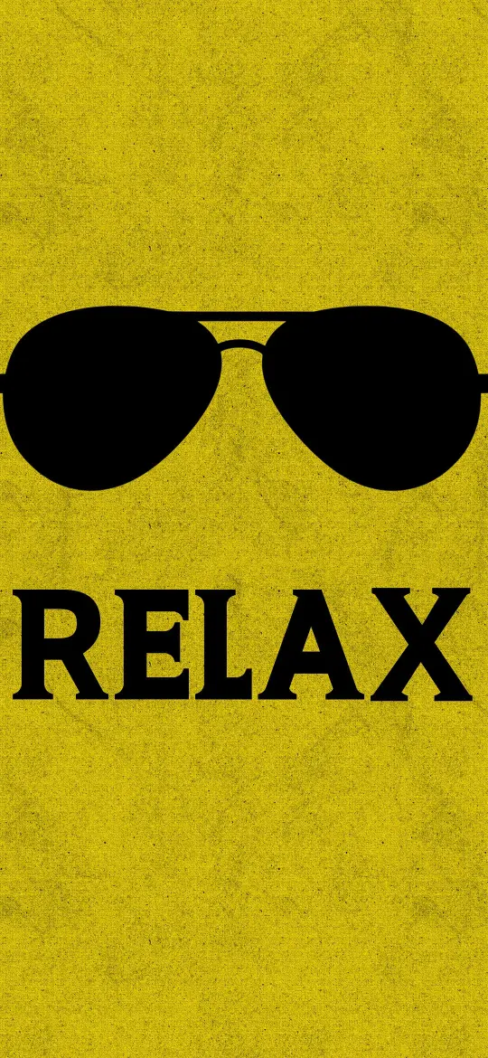 Relax Sunglasses Yellow