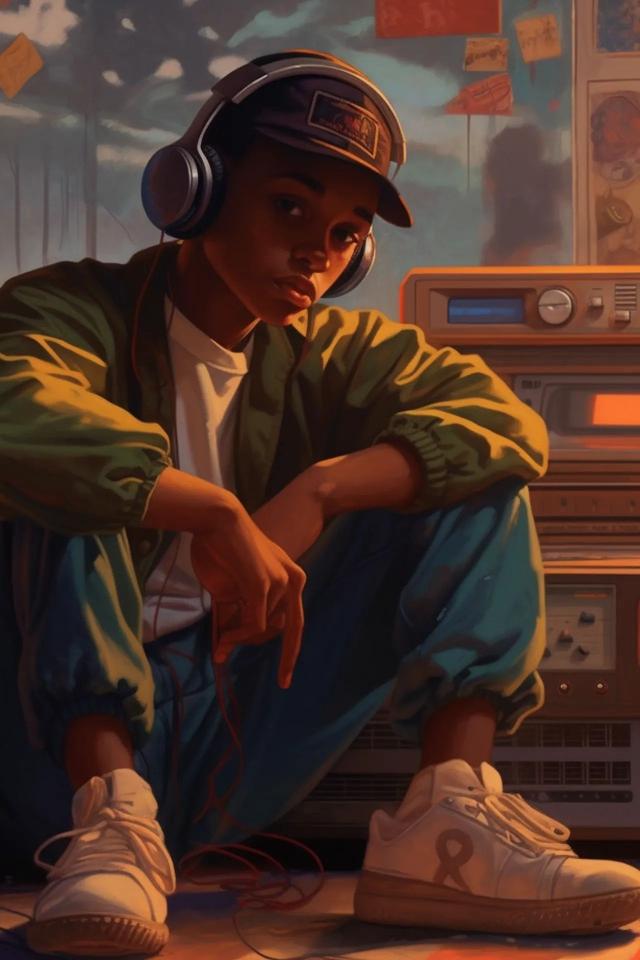 Retro Beats and Vibes - Related 4K Wallpapers wallpaper
