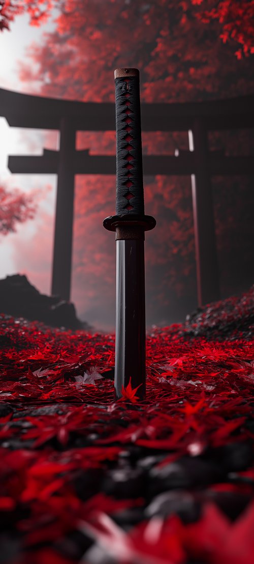Samurai Sword Autumn - Related Ghetto Wallpapers wallpaper