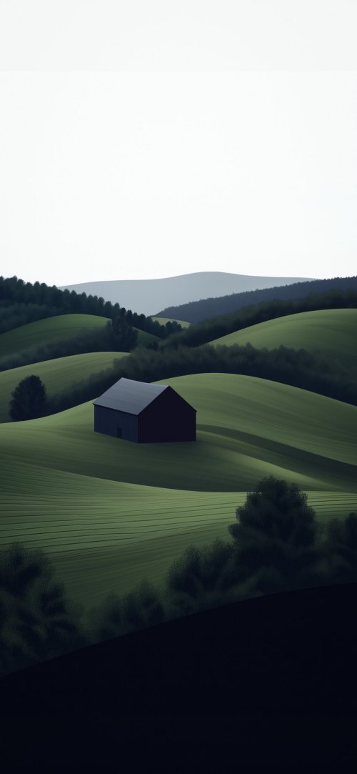 Serene Rural Landscape - landscape Wallpaper