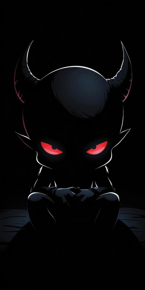 Shadow Demon Red Eyes