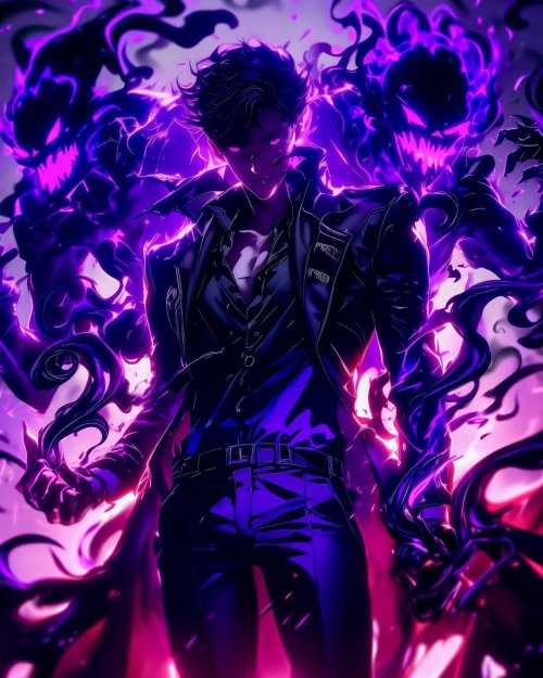 Shadow Monarch's Power - Anime Wallpaper