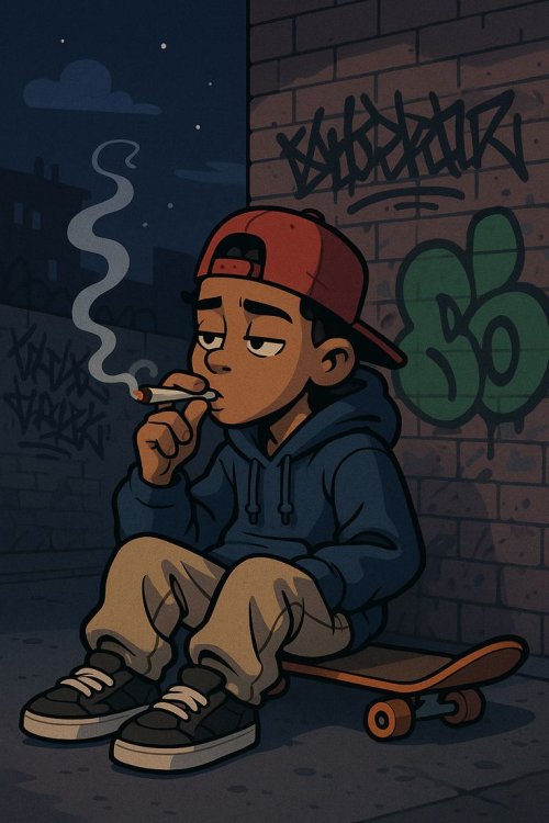 Skater Boy Chill Vibes