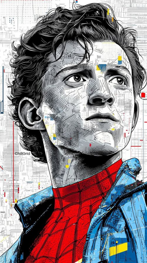 Spider-Man Comic Portrait - Related Ghetto Wallpapers wallpaper