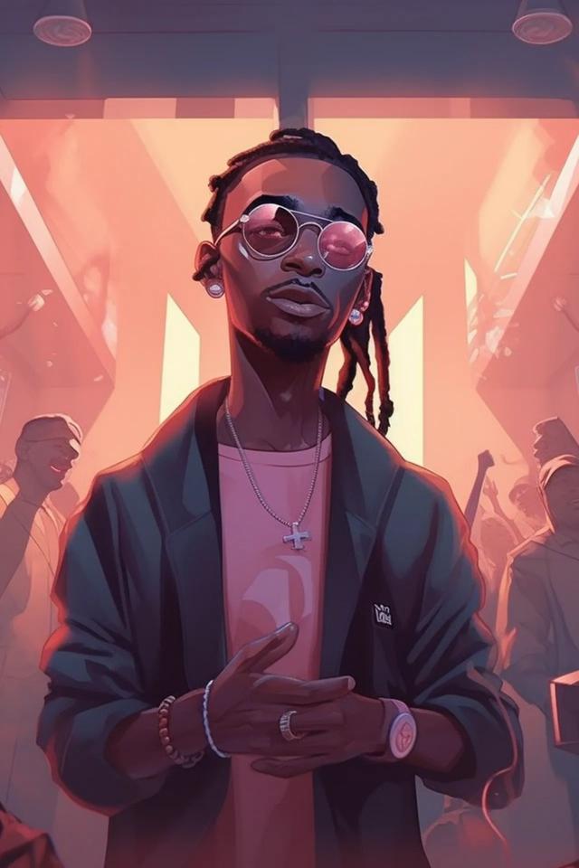 Stylish Man in Crowd - Related Ghetto Wallpapers wallpaper