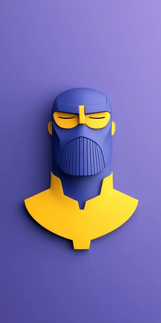 Stylized Thanos Portrait