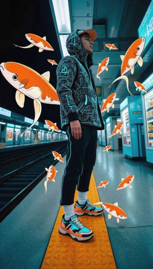 Subway Koi Dreamscape - Related  wallpaper