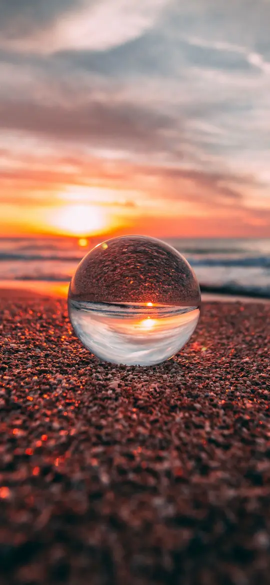 Sunset Beach Crystal Ball - Related Ghetto Wallpapers wallpaper