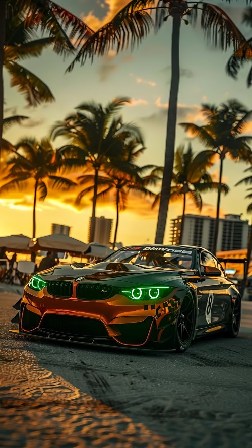 Sunset BMW M4 Wallpaper - Related Dope Wallpapers wallpaper