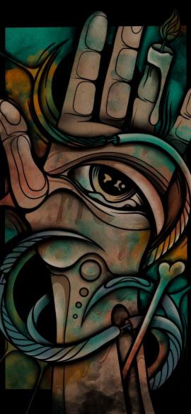 Surreal Anatomy Illustration - Related Dope Wallpapers wallpaper