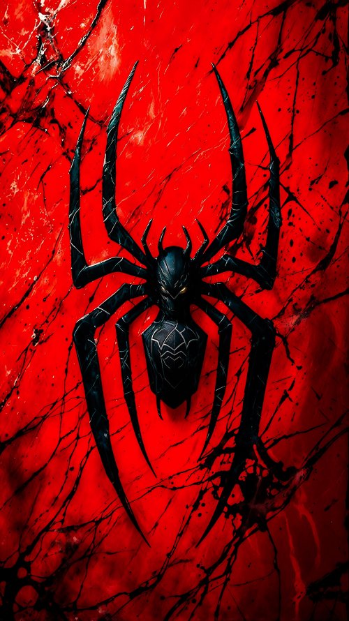 Symbiote Spider Red