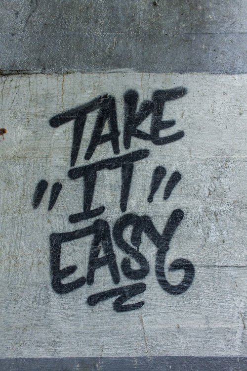 Take It Easy Graffiti - Related 4K Wallpapers wallpaper