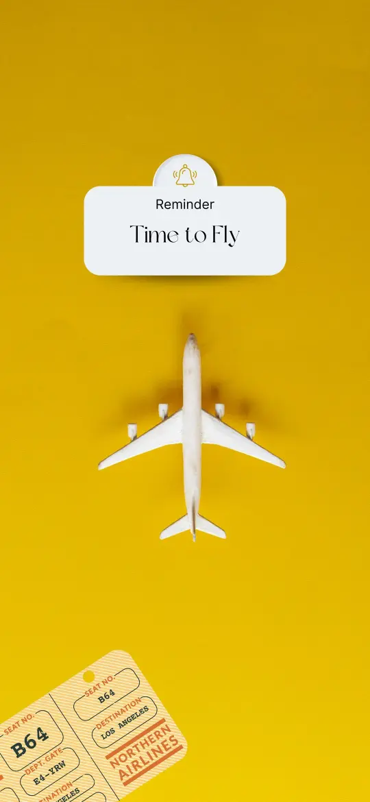 Time to Fly Reminder