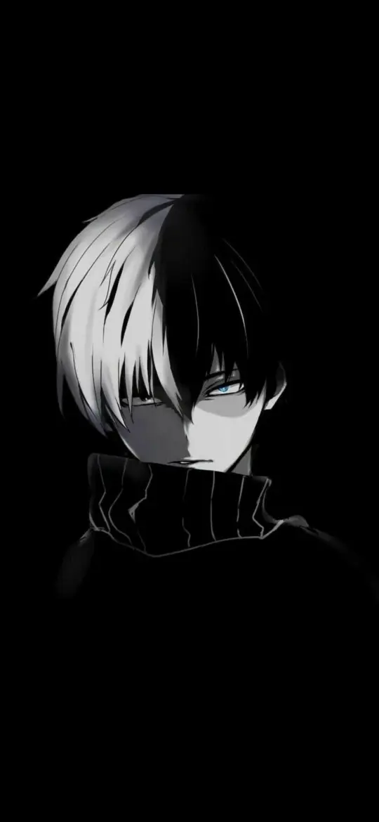 Todoroki Monochrome Gaze - Related Ghetto Wallpapers wallpaper