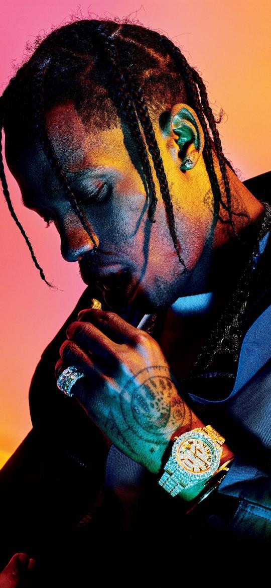 Travis Scott Portrait - Related Dope Wallpapers wallpaper