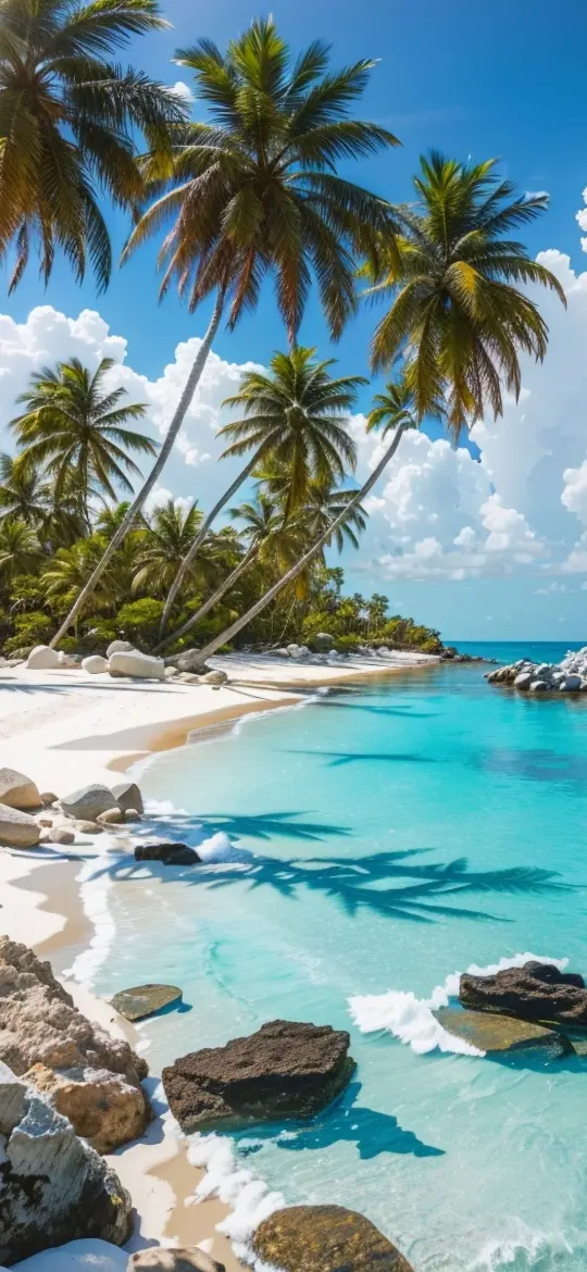 Tropical Paradise Beach - Related Dark Wallpapers wallpaper