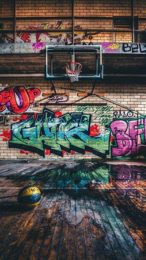 Urban Basketball Graffiti - urban Wallpaper