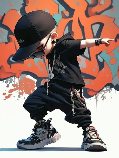 Urban Dancer Graffiti Style - Related Ghetto Wallpapers wallpaper