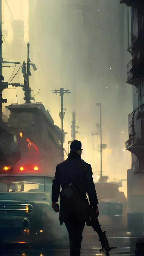 Urban Vigilante - Related Anime Wallpapers wallpaper