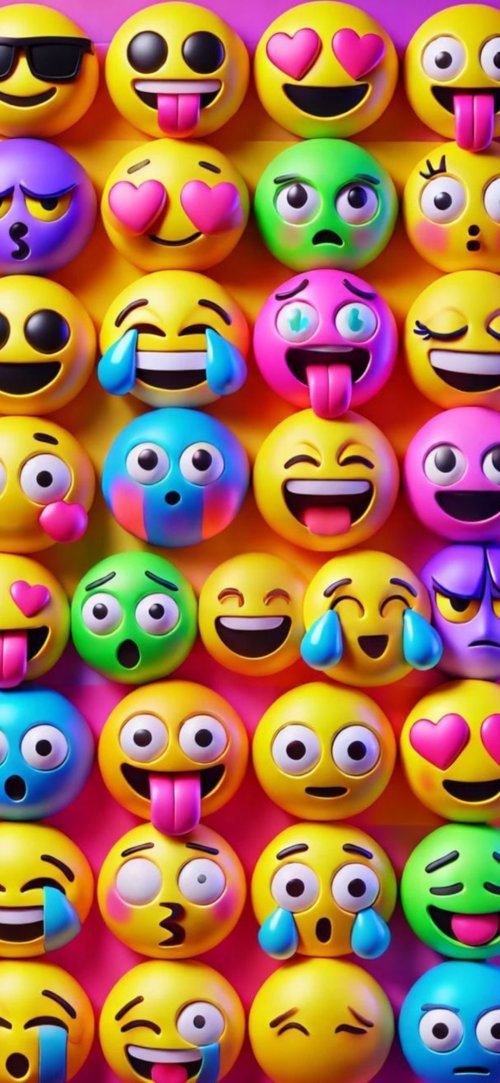 Vibrant Emoji Collage - Related Dope Wallpapers wallpaper