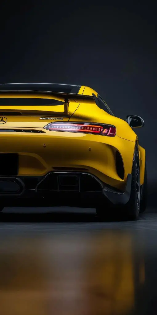Yellow AMG GT Black - Related 4K Wallpapers wallpaper