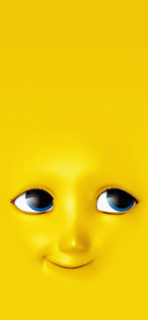 Yellow Cartoon Face - Related Ghetto Wallpapers wallpaper