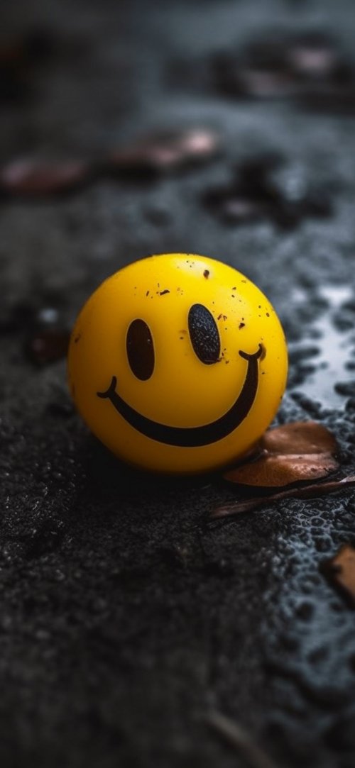 Yellow Smiley Ball - Related Ghetto Wallpapers wallpaper