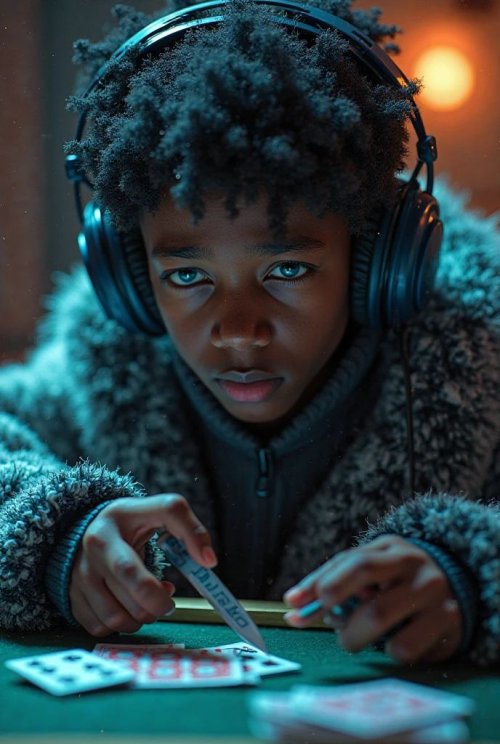 Young Gamer with Headphones - Related Ghetto Wallpapers wallpaper