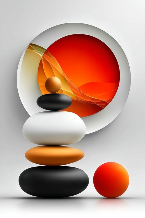 Zen Stone Balance Art - Related Ghetto Wallpapers wallpaper