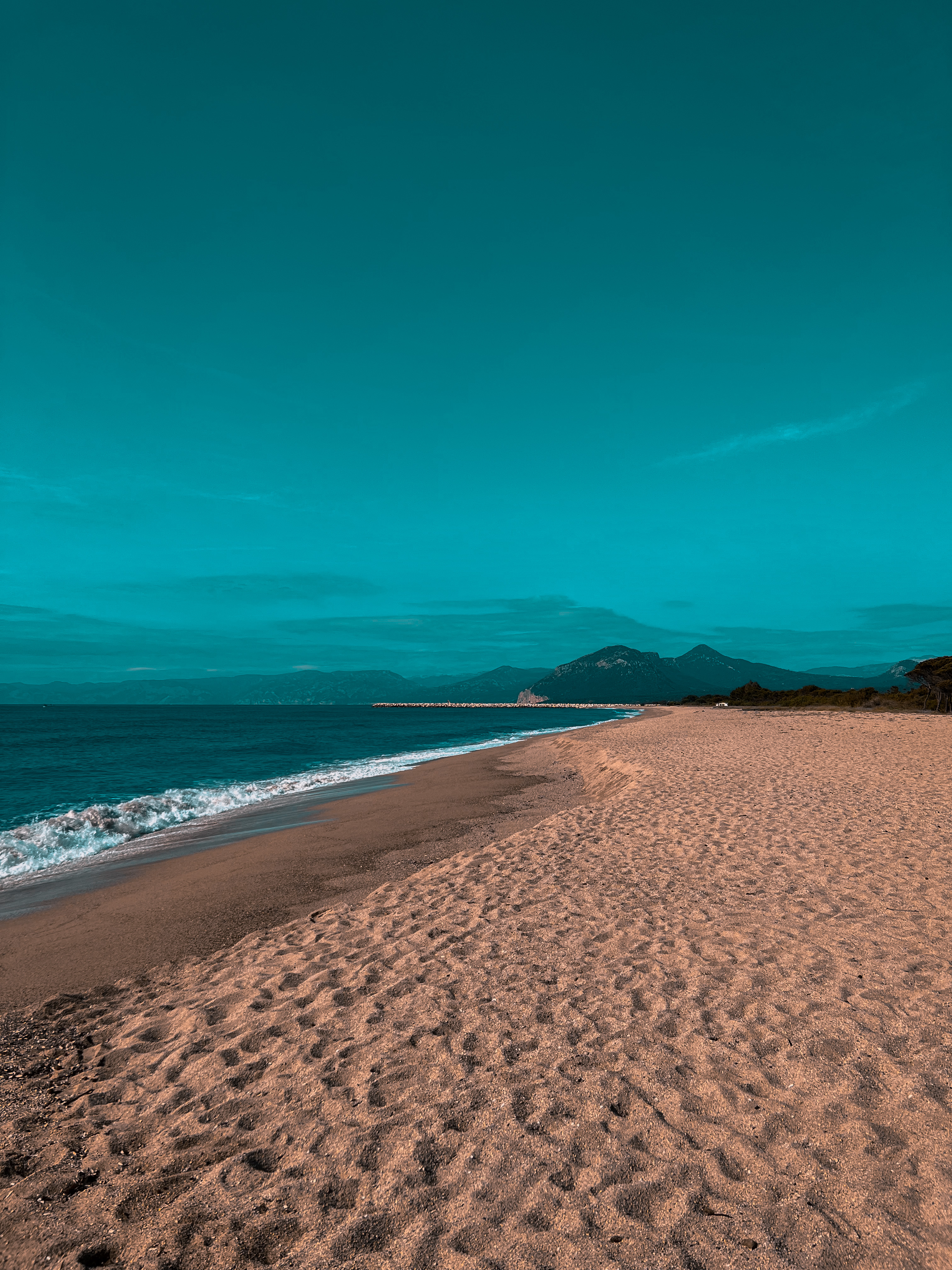 Serene Beach Landscape - beach wallpaper for Ghetto Wallpapers