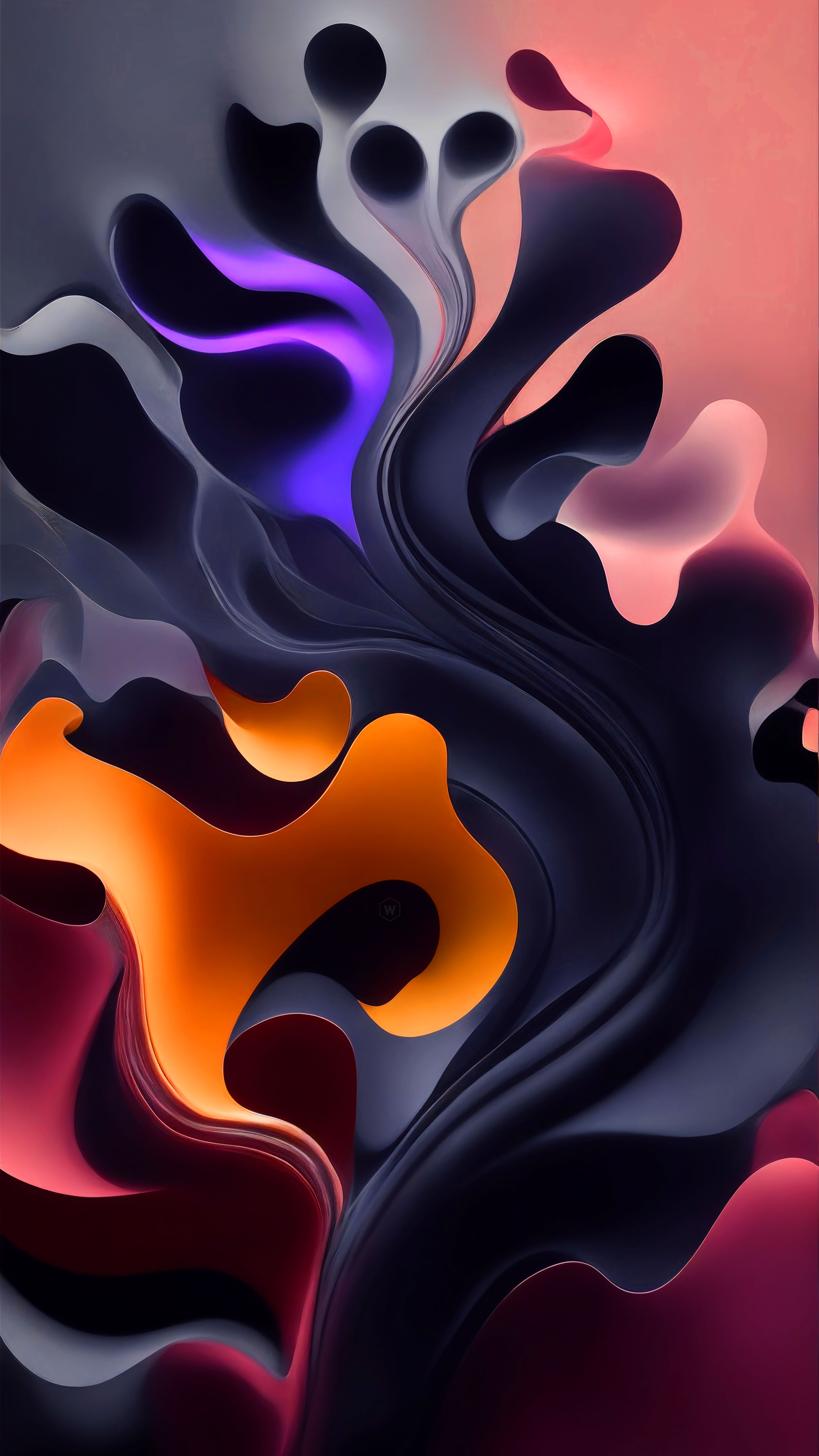 Fluid Abstract Liquid Waves - abstract wallpaper for StockWalls