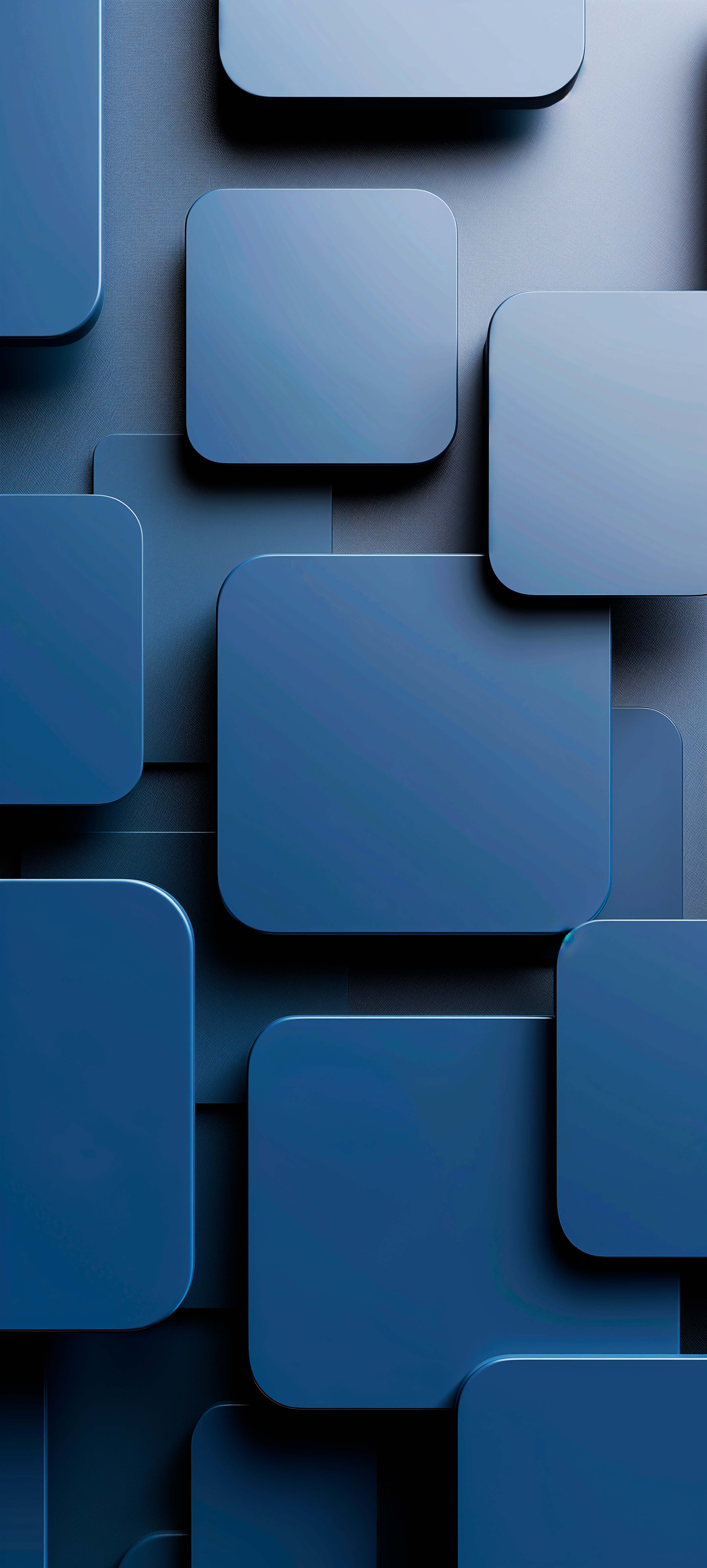 Blue Minimalist Geometric Squares - minimal wallpaper for StockWalls